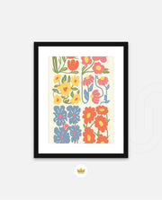 Vibrant Floral Patch