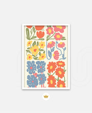 Vibrant Floral Patch