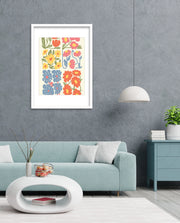 Vibrant Floral Patch