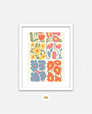 Vibrant Floral Patch