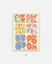 Vibrant Floral Patch
