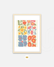 Vibrant Floral Patch