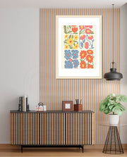 Vibrant Floral Patch