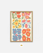 Vibrant Floral Patch