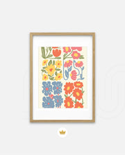 Vibrant Floral Patch