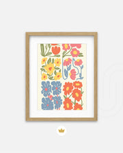 Vibrant Floral Patch