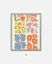 Vibrant Floral Patch