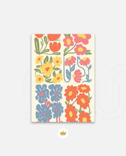 Vibrant Floral Patch