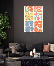 Vibrant Floral Patch