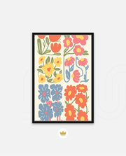Vibrant Floral Patch