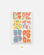 Vibrant Floral Patch