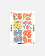 Vibrant Floral Patch