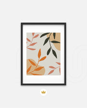 Earthy Leaf Pattern
