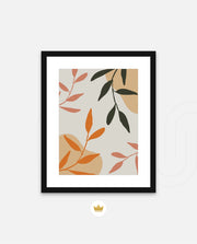 Earthy Leaf Pattern