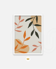 Earthy Leaf Pattern