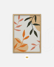 Earthy Leaf Pattern