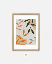 Earthy Leaf Pattern
