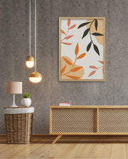 Earthy Leaf Pattern