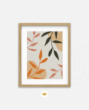 Earthy Leaf Pattern