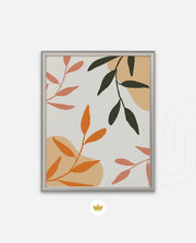 Earthy Leaf Pattern