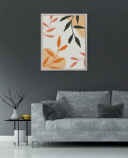 Earthy Leaf Pattern