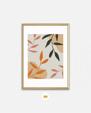 Earthy Leaf Pattern
