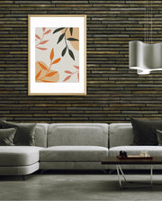 Earthy Leaf Pattern