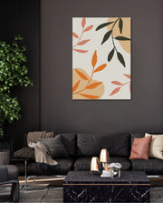 Earthy Leaf Pattern