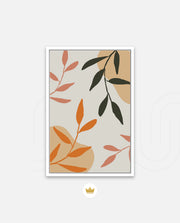 Earthy Leaf Pattern