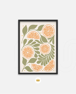 Citrus Garden Pattern