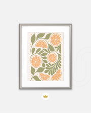 Citrus Garden Pattern