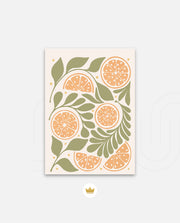 Citrus Garden Pattern