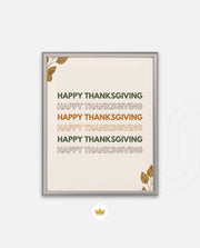 Thankful Autumn Words
