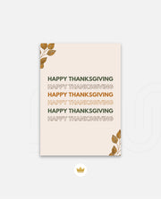 Thankful Autumn Words