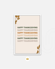 Thankful Autumn Words