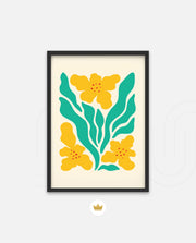 Sunny Botanical Blooms
