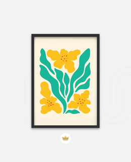 Sunny Botanical Blooms