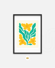 Sunny Botanical Blooms