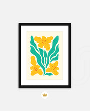 Sunny Botanical Blooms