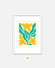 Sunny Botanical Blooms