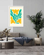 Sunny Botanical Blooms