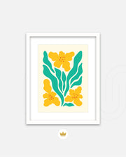 Sunny Botanical Blooms