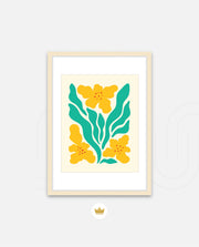 Sunny Botanical Blooms