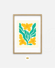 Sunny Botanical Blooms