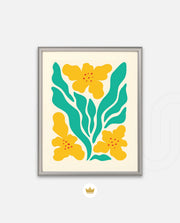 Sunny Botanical Blooms