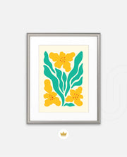 Sunny Botanical Blooms