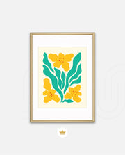 Sunny Botanical Blooms