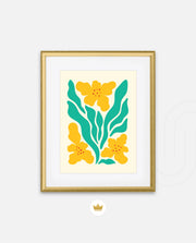 Sunny Botanical Blooms