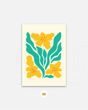 Sunny Botanical Blooms