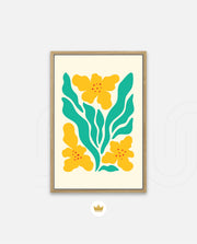 Sunny Botanical Blooms